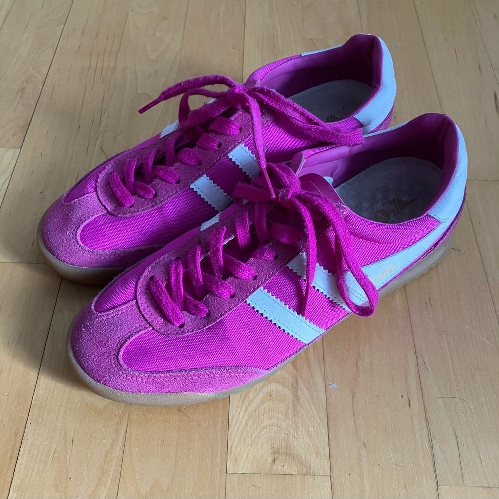 Gola Tornado bright pink sneakers size 8